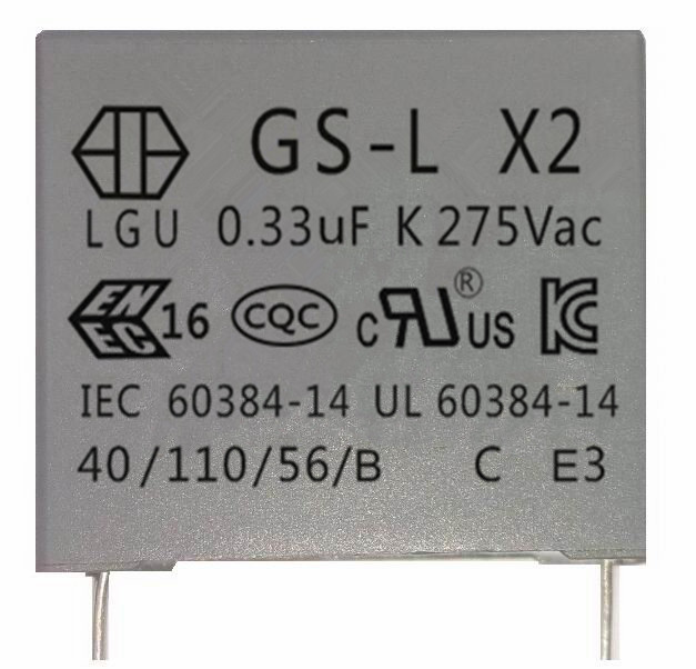 X2 275Vac Safety capacitor